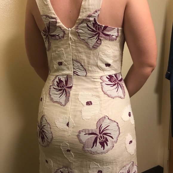 NWT Ann Taylor Floral Dress Size 8 - Picture 6 of 8